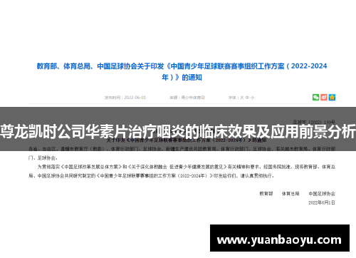 尊龙凯时公司华素片治疗咽炎的临床效果及应用前景分析
